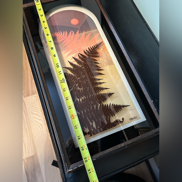 Vintage Virgil Thrasher Ferns Lithograph Art - Picture 6 of 7